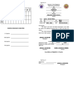 Deped Form 138: No. of Days Present