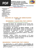 Equipos y Maquinaria para La Industria Agroalimentaria Pre Grado Unp Ok Ok Ok Ciclo 2020 II Ua 03 y 04 Maq y Equip para La Postcosecha 18 Feb 2021