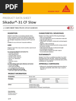 Sikadur®-31 CF Slow: Product Data Sheet