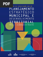 Curso de Capacitação EAD em Planejamento Estratégico Municipal e Desenvolvimento Territorial