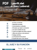 El Perfil Del Nuevo Juez Laboral en México