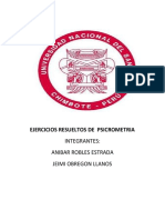 Ejercicios Resueltos de Psicrometria