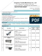 100kg Full Automatic Potato Chips Line