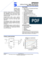 2.75V To 17V, 6A, 1.2Mhz, Synchronous, Ultra-Thin Power Module Description Features