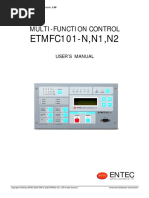 Anexo 13 - Manual Controlador ETMFC101-N, N1, N2-EnTEC