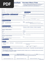 DIGITAL Customer Update Form