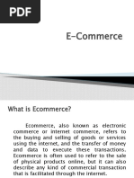 E Commerce