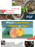 Manufacturing of Poultry Products: Unit 7