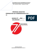 Contoh Proposal 17 Agustus Hut Ri Ke 71 Format Microsoft Word