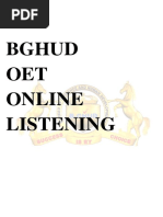 Oet Online Listening