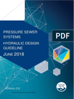 Pressure Sewer Systems Hydraulic Design Guideline UNE: Ersion