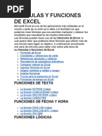 2 Fórmulas y Funciones de Excel