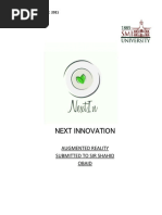 NextInnovation Report