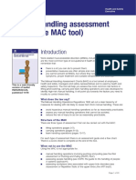 Manual Handling Chart