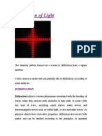 Diffraction of Light