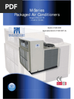 M-Series Packaged Air Conditioners: Range 4 TR To 31 TR (14 KW To 110 KW)