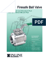 Firesafe Ball Valve: Inline