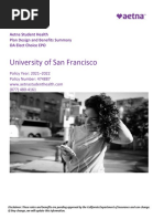 University of San Francisco Student Health Insurance Plan