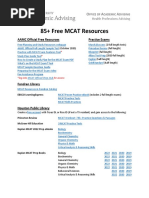 Free MCAT Resources