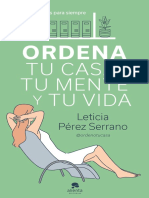 Ordena Tu Casa Tu Mente y Tu Vida