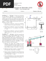 PEP 2 - Resistencia de Materiales (2017-2)