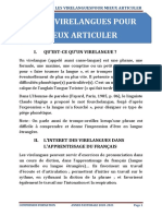 Formation Les Virelangues Pour Mieux Articuler