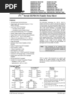 I C Serial EEPROM Family Data Sheet: Features: Description