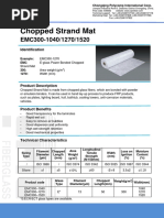 02 Chopped Strand Mat Emc300