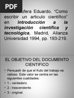 Caracteristicas de Un Documento Cientifico