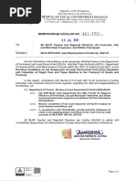 BLGF - MC No. 021.2021 - DILG-ARTA-DOF JMC No. 2021-01 - 30 Jul 2021 - Approved