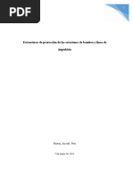 Estructuras de Protección de Las Estaciones de Bombeo y Línea de Impulsión