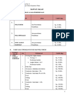 Tarif Harga