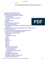 Exadata Database Machine and Exadata Storage Server Supported Versions (Doc ID 888828.1)