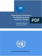 2020.01 United Nations Infantry Battalion Manual (UNIBAM) (Spanish)