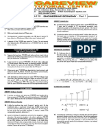 Review Module 10 Engineering Economy Part 1