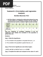 Correlation and Regression Analysis