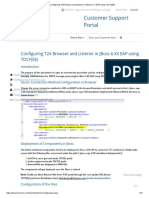 Configuring T24 Browser and Listener in JBoss 6.XX EAP Using TOCF (EE)