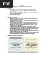 CHAPTER 12 Partnerships Basic Considerations and Formations