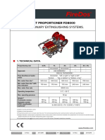 DATA SHEET FireDos FD8000 Stationary