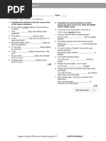 ECB1 - Tests - Grammar Check 1.4A