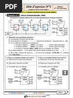 Série D'exercices N°2 - Génie Électrique - Compteur À Base Des Circuits Intégrés - Bac Technique (2015-2016) MR Raouafi Abdallah