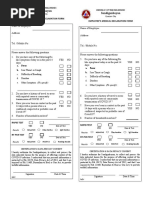 Covid Employee Assessment Form