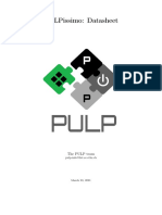 Pulpissimo: Datasheet: The Pulp Team