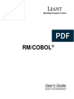 RM COBOL Win 70 Manual