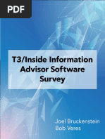 T3/Inside Information Advisor Software Survey: Joel Bruckenstein Bob Veres