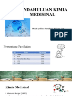 Pendahuluan Kimia Medisinal I