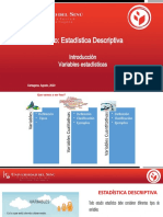 Estadistica Descriptiva Semana 2 Variables