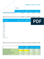 Planilha Fluxo Caixa Diario