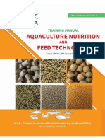 Aquaculture and Feed Training