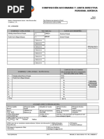 Composicion - Accionaria 5 Agosto 2021 Mercantil